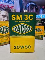 Yacco Olieblik 5 Liter Vintage Garageblik, Verzamelen, Blikken, Ophalen of Verzenden, Gebruikt, Overige