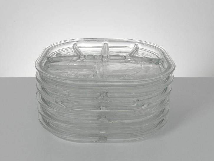 Set van 11 Arno fondue borden Joe Colombo 1960 OPHALEN, Antiek en Kunst, Curiosa en Brocante, Ophalen