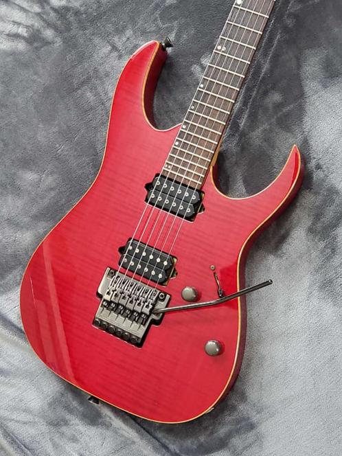 Ibanez Prestige RG3120 deep red, Muziek en Instrumenten, Snaarinstrumenten | Gitaren | Elektrisch, Gebruikt, Solid body, Ibanez