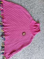Roze Gebreide Poncho - Maat 122, Kinderen en Baby's, Ophalen of Verzenden, Bomba, Meisje