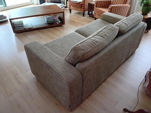 Bank tweezits stoelen tafel kamertafel **GOEDE STAAT **, Huis en Inrichting, Banken | Complete zithoeken, Gebruikt, Hout, Stof