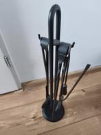 Openhaard schoonmaakset gietijzer, Ophalen, Vrijstaande haard, Houthaard