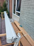 Elektrische Knikarmscherm med somfy afstandsbediening 4.20, Tuin en Terras, Zonneschermen, Ophalen of Verzenden, Zo goed als nieuw