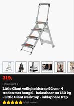 Little Giant Veiligheidstrap - 4 Treden, Doe-het-zelf en Verbouw, Ladders en Trappen, Ophalen