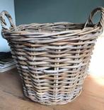 Grote rieten mand wilgenteen, Onbekend, Ophalen of Verzenden, Zo goed als nieuw, Onbekend