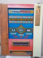 2x Vintage Duitse Rotamint Rotomat Pasch gokautomaat, Overige munten, Ophalen, Gebruikt