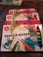 Textielstiften - 3 pakjes samen  nieuw, Ophalen of Verzenden, Nieuw, Potlood of Stift