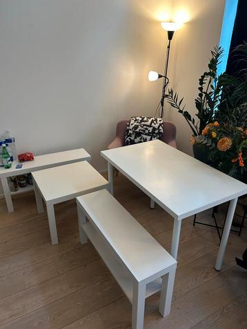 IKEA Eetset + Bijzettafel - Amsterdam Zuid (urgent sale!) beschikbaar voor biedingen