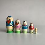 Vintage Disney Matroesjkas / nestpopjes Donald Duck & Co, Verzamelen, Ophalen of Verzenden, Donald Duck, Gebruikt, Beeldje of Figuurtje