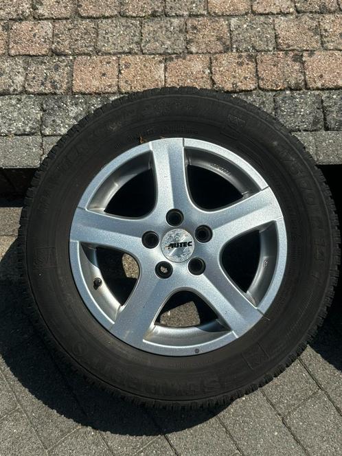 Winter banden + Autec velgen, Auto-onderdelen, Banden en Velgen, Winterbanden, 14 inch, 175 mm, Ophalen