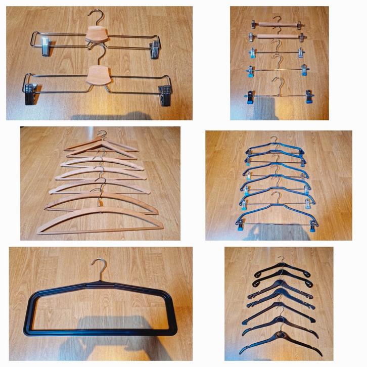 Heel veel kledinghangers +- 30 stuks, Kleding | Dames, Kledinghangers, Overige materialen, Kinderen en Volwassenen, Ophalen of Verzenden
