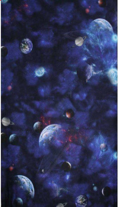 hemelse gordijnstof, beschadigd maar leutig voor carnaval, Hobby en Vrije tijd, Stoffen en Lappen, Gebruikt, Katoen, 120 cm of meer