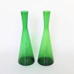 Vintage Holmegaard Winston vazen Deens design, Holmegaard, Ophalen of Verzenden, Niet meer bestaand, Minder dan 50 cm