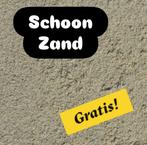 Gratis van je schone zand af?, Tuin en Terras, Zand, Ophalen, Zo goed als nieuw, Ophoogzand