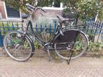 Gazelle fiets zwart oude stijl, Gebruikt, Handrem, Ophalen, Gazelle