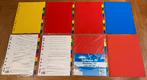 8 sets nieuwe tabbladen van plastic 1,- per set, Diversen, Schrijfwaren, Ophalen of Verzenden, Nieuw