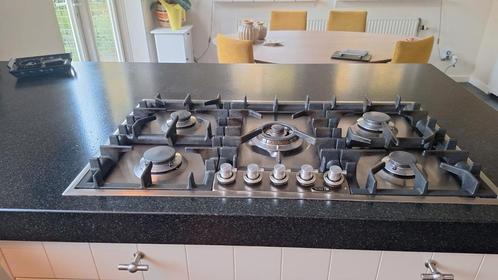 Boretti 5 pits gas kookplaat, Witgoed en Apparatuur, Kookplaten, Gebruikt, Inbouw, Gas, 5 kookzones of meer, Ophalen