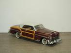 1950 Chrysler Town & Country - Franklin Mint 1:43, Hobby en Vrije tijd, Modelauto's | 1:43, Overige merken, Auto, Verzenden, USA