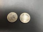 Twee zilveren 10 gulden munten, Postzegels en Munten, Munten | Azië, Ophalen of Verzenden, Losse munt