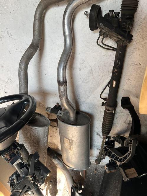 Te koop uitlaten volkswagen polo6n2 1.4 16v katalysator weg, Auto-onderdelen, Uitlaatsystemen, Seat, Volkswagen, Gebruikt, Ophalen