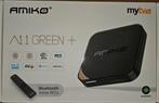 Amiko A11 Green+ 4K UHD Media Streaming Box, Ophalen of Verzenden, Nieuw, Zonder harde schijf