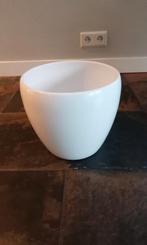 Bloempot, Rond, Ophalen of Verzenden, Zo goed als nieuw, Aardewerk