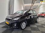 Peugeot 108 2017. Active. MET SLECHTS 57.000 km NAP., Voorwielaandrijving, Stof, 4 stoelen, Zwart