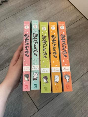 Heartstopper (strip) boeken beschikbaar voor biedingen