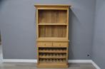 Teak wijnkast 120 cm – teak barkast 120 cm, Ophalen of Verzenden, Nieuw