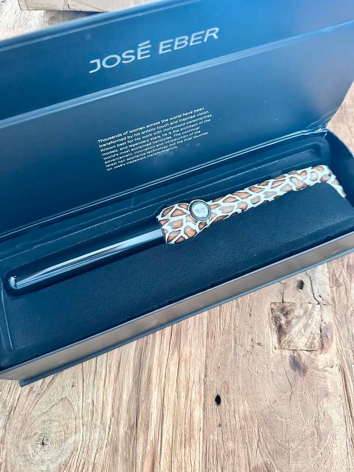 José Eber 25mm giraffe krultang, Sieraden, Tassen en Uiterlijk, Uiterlijk | Haarverzorging, Zo goed als nieuw, Krultang of Stijltang