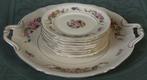 Nr H64: Rosenthal taartstel met 8 taartbordjes, Antiek en Kunst, Antiek | Servies los, Ophalen of Verzenden