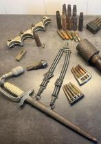 WW2 collectie bodemvondst, Verzamelen, Ophalen of Verzenden, Duitsland, Hulzen of Bodemvondsten