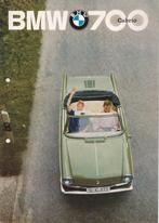 BMW 700 cabrio autofolder uit 1961, Boeken, Auto's | Folders en Tijdschriften, Gelezen, BMW, Verzenden