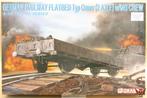 Dragon 1/35 German Railway Flatbed Typ Ommr 2AXLE with MG Cr, Nieuw, Diorama, 1:35 tot 1:50, Ophalen of Verzenden