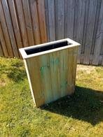 Houttan plantenbak, Tuin en Terras, Bloembakken en Plantenbakken, Ophalen, Nieuw, Balkon, 60 tot 100 cm