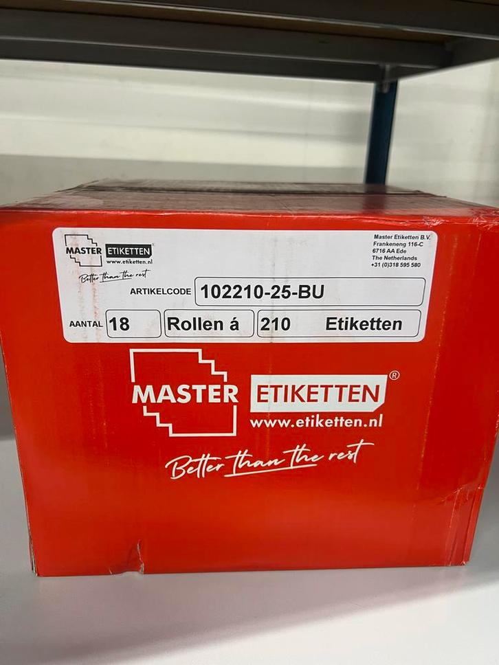 DHL verzendetiketten op rol, Diversen, Papierwaren, Nieuw, Ophalen