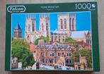 Falcon puzzel 'York Minster' (1000 st.), Ophalen of Verzenden, 500 t/m 1500 stukjes, Zo goed als nieuw, Legpuzzel