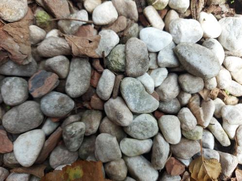GRATIS kiezelstenen, Tuin en Terras, Grind, Keien en Split, Gebruikt, Grind, Wit, Overige materialen, Ophalen