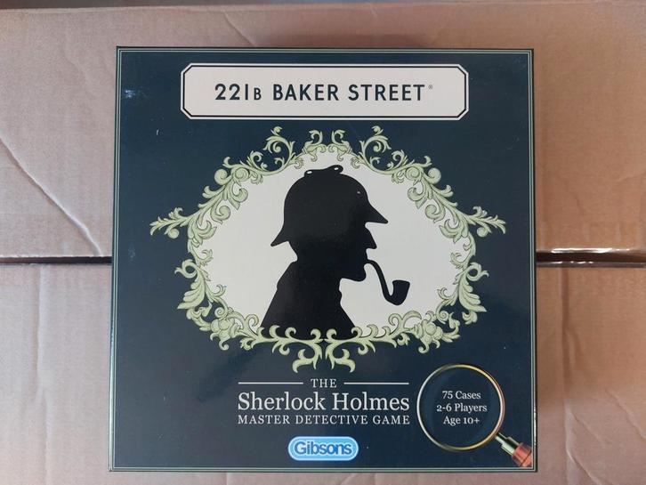 221b Baker street gibsons nieuw, Hobby en Vrije tijd, Gezelschapsspellen | Bordspellen, Nieuw, Ophalen of Verzenden