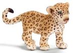 Schleich 14399 jachtluipaard jong, dierfiguur, Verzamelen, Ophalen of Verzenden, Zo goed als nieuw, Wild dier, Beeldje of Figuurtje