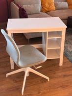 IKEA Bureau & Bureaustoel Set - Zeer Goede Staat!, Huis en Inrichting, Bureaus, Ophalen, Gebruikt, Bureau
