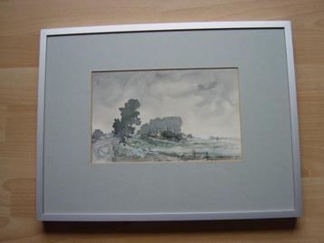 Aquarel Harry Zeegers beschikbaar voor biedingen