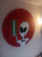 Kunstwerk: Alien rich gangster , ieder bod!, Antiek en Kunst, Ophalen