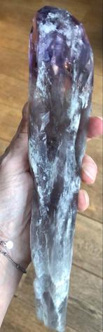 Amethist Punt - Brazilië - Fantomen - 23.5cm, Ophalen of Verzenden, Mineraal