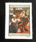 Van Doesburg Biscuits Mijdrecht Amsterdam sluitzegel., Verzenden, Zo goed als nieuw, Overige typen