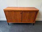 Vintage lowboard dressoir kast mid century Denemarken, Ophalen, Gebruikt, 100 tot 150 cm, Vintage