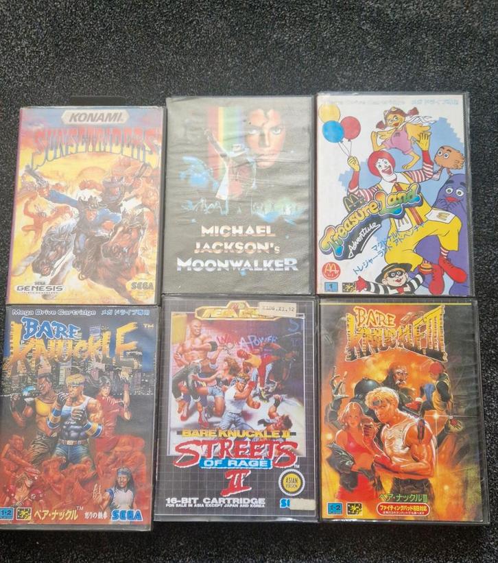Sega Mega Drive Games - Complete Set, Spelcomputers en Games, Games | Sega, Gebruikt, Mega Drive, Avontuur en Actie, 2 spelers