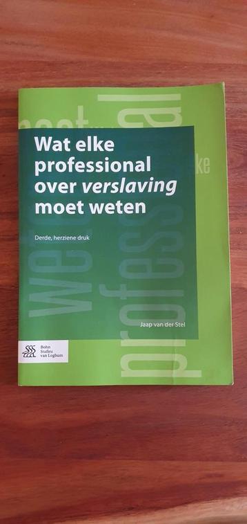 Wat elke professional over verslaving moet weten - Boek beschikbaar voor biedingen