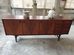 Vintage dressoir palissander (OPHALEN), Huis en Inrichting, Kasten | Dressoirs, Ophalen, Gebruikt, 25 tot 50 cm, 150 tot 200 cm