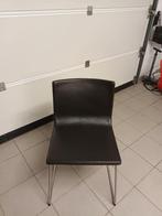 Zes lederen stoelen, Huis en Inrichting, Stoelen, Ophalen, Gebruikt, Vijf, Zes of meer stoelen